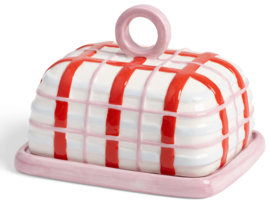 &K botervloot plaid rood roze