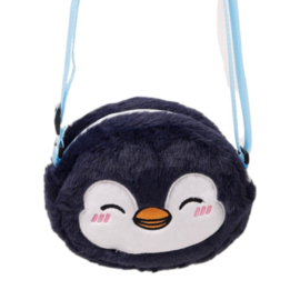 Crossbody knuffel tas pinguin