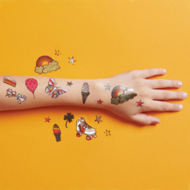 Rico Design plak tatoeages rainbow fun