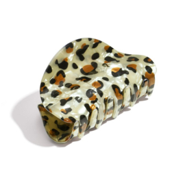 Haarklem luipaard beige