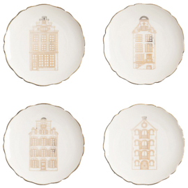 &Klevering small borden set gold canal house