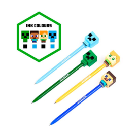 Minecraft set van 4 uitwisbare pennen
