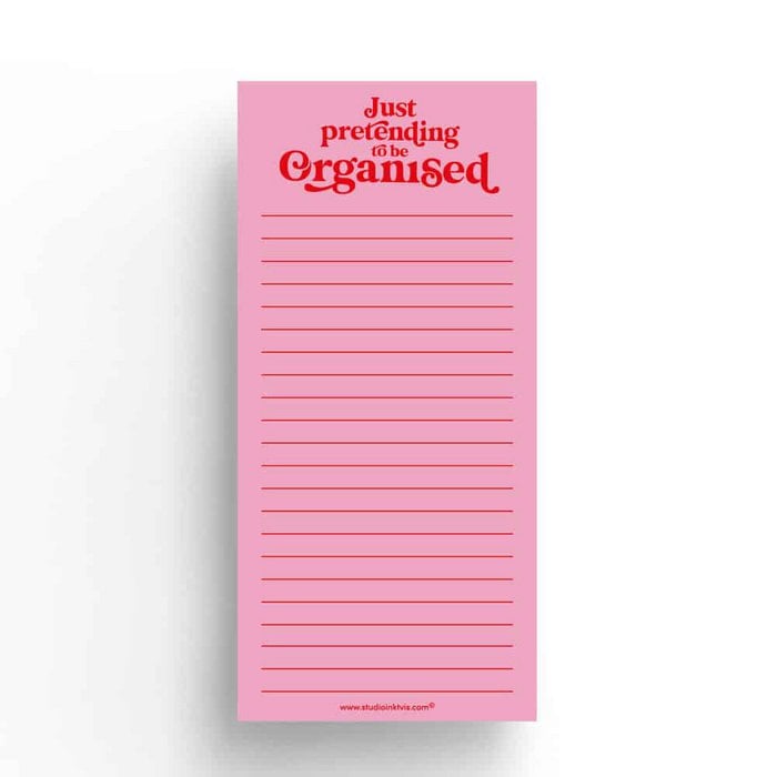 Studio Inktvis notitieblok just pretending to be organised