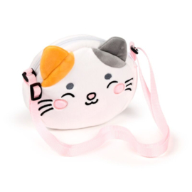 Crossbody knuffel tas kat