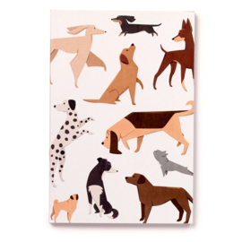 A5 notitieboek honden barks