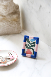 &Klevering fotolijst rift blue small