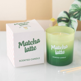 Geurkaars matcha latte
