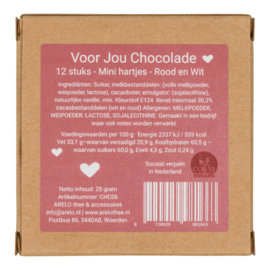 Chocolade hartjes
