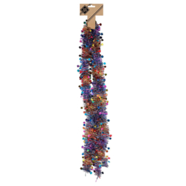 Holly Jolly regenboog slinger met sterren