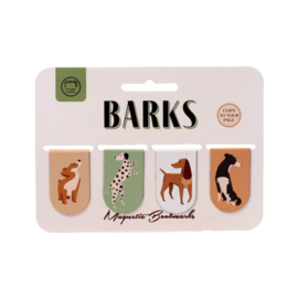 Magnetische boekenleggers honden