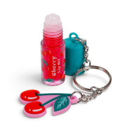Lipolie sleutelhanger kersen
