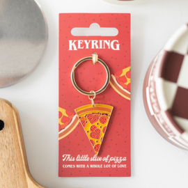 Sleutelhanger pizzapunt