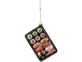 Kerst ornament sushi box