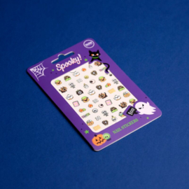 Nagelstickers spooky halloween
