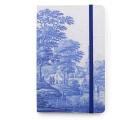 A6 notitieboek Delfts blauw