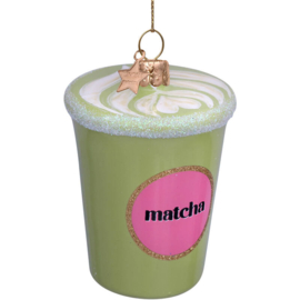 Vondels kerst ornament matcha to go