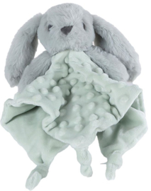 Knuffeldoekje konijn mintgroen