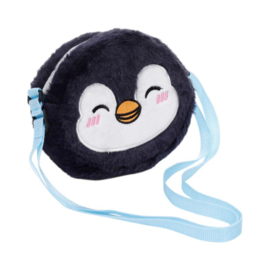 Crossbody knuffel tas pinguin