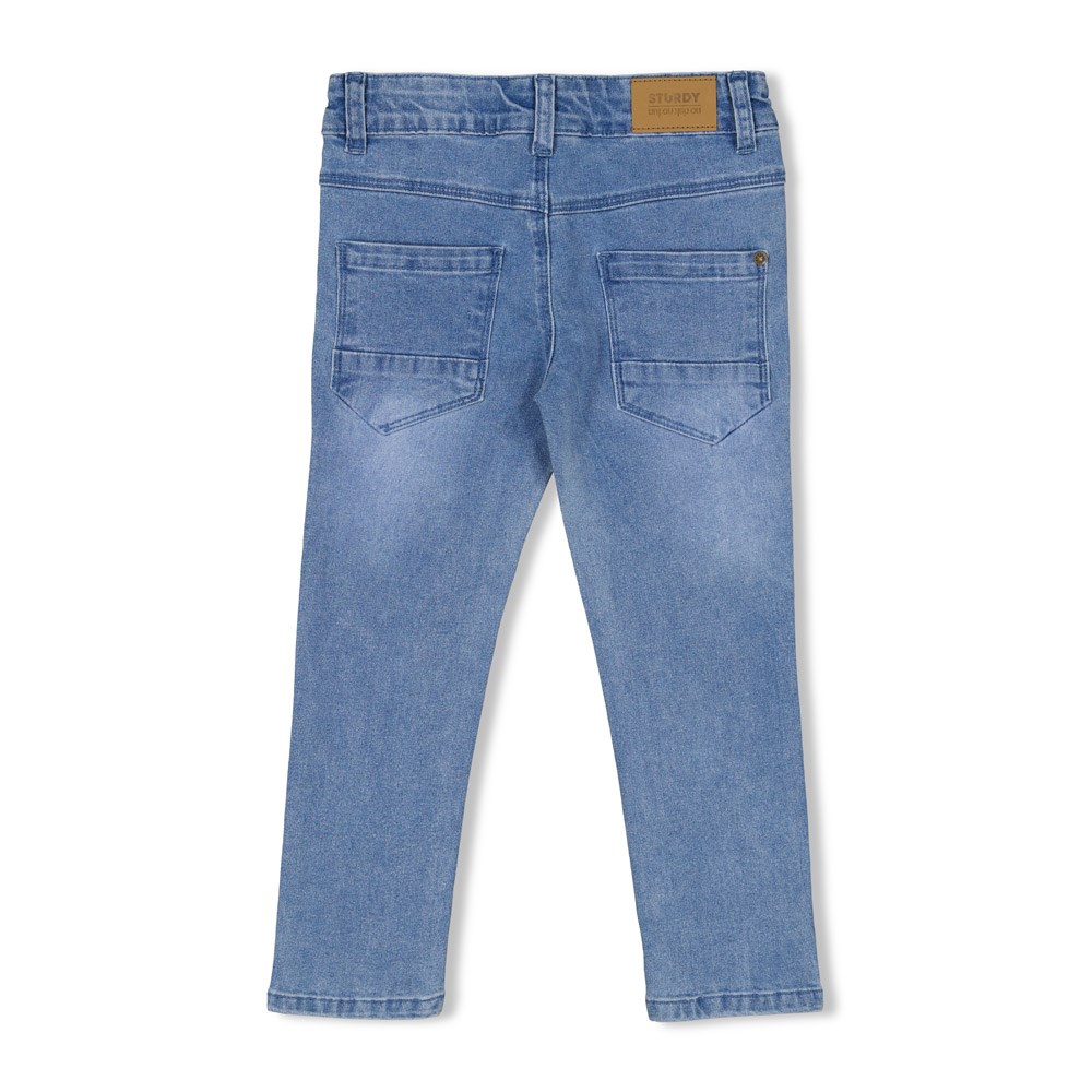 Sturdy Broek L blauw denim
