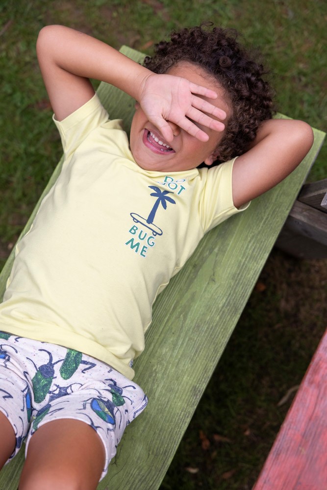 Sturdy T-shirt  Yellow