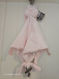 Nattou speendoek knuffel roze