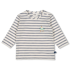 Longsleeve streep seaside Happiness