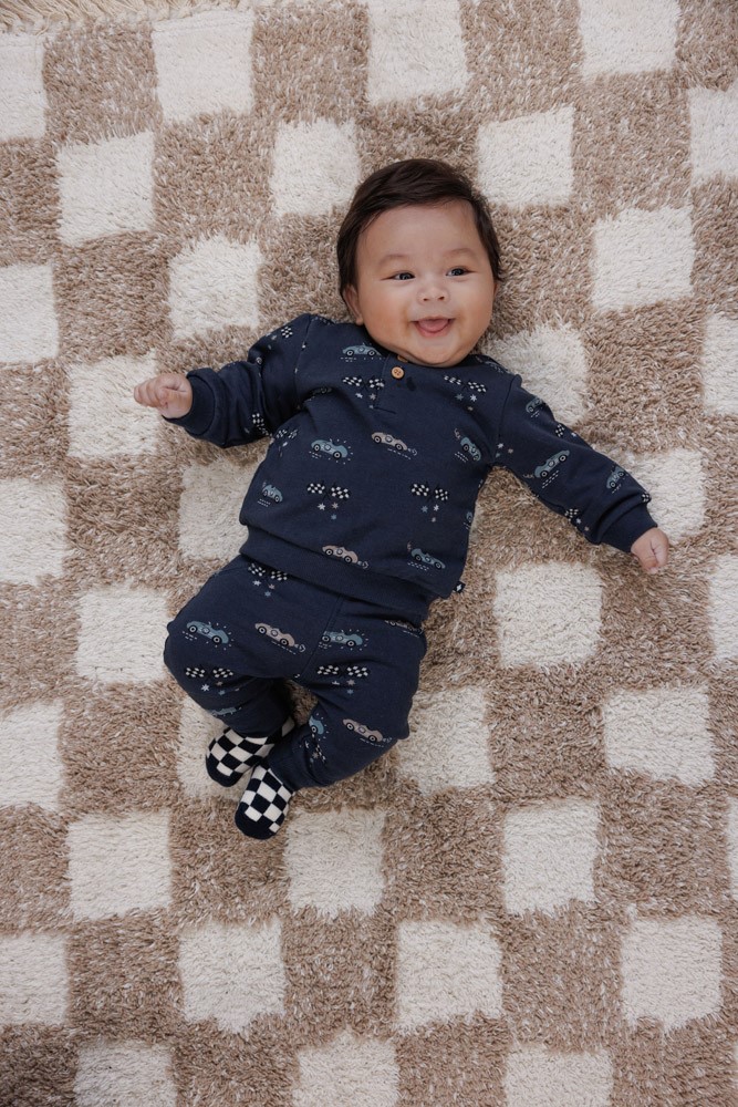 Feetje Sweater Navy kleur - Let's Go