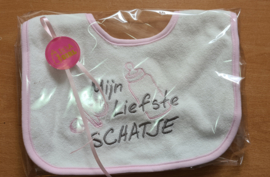 Slabber mijn liefste schatje roze