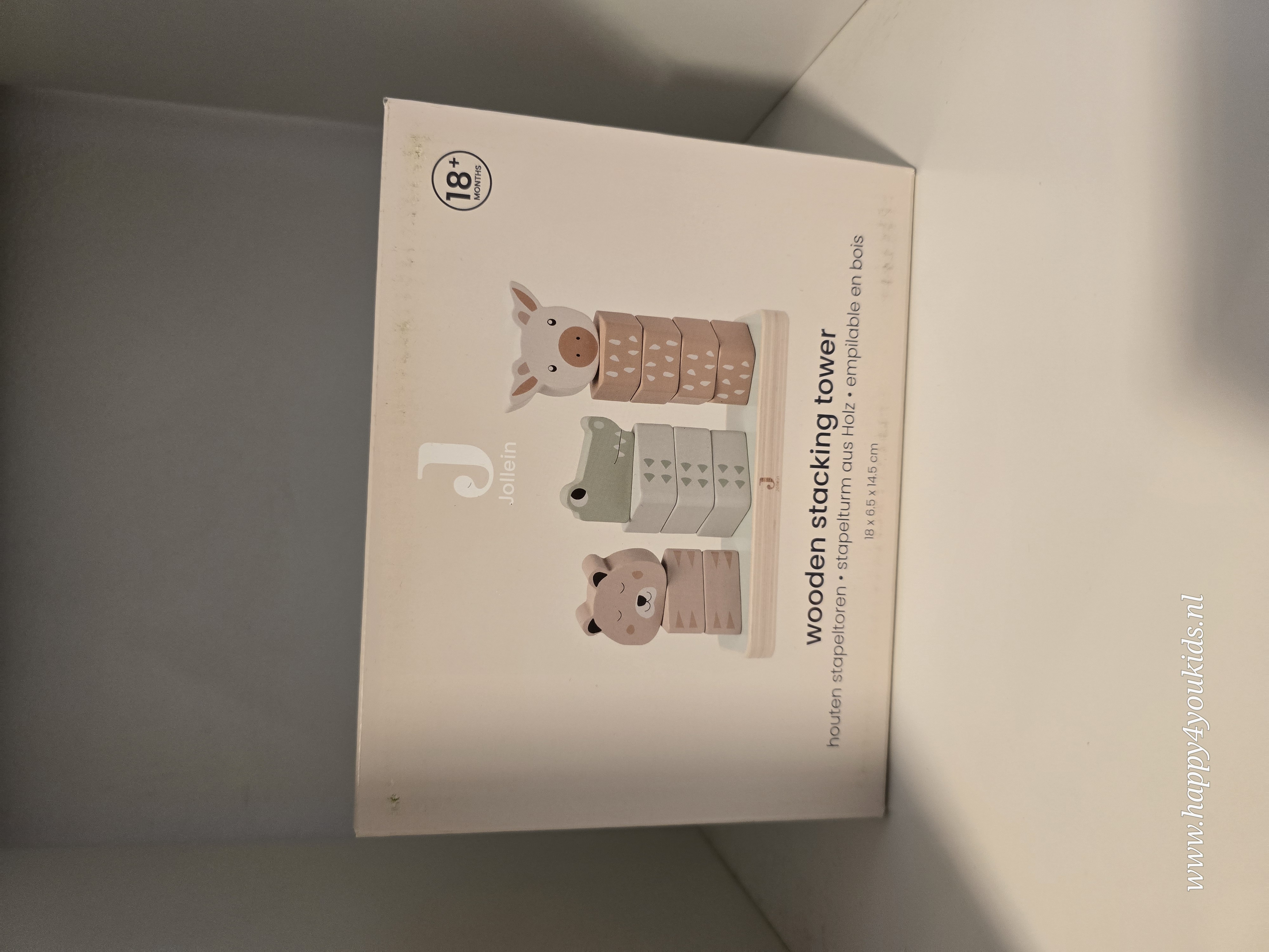 Jollein houten stapeltoren jungle Jambo