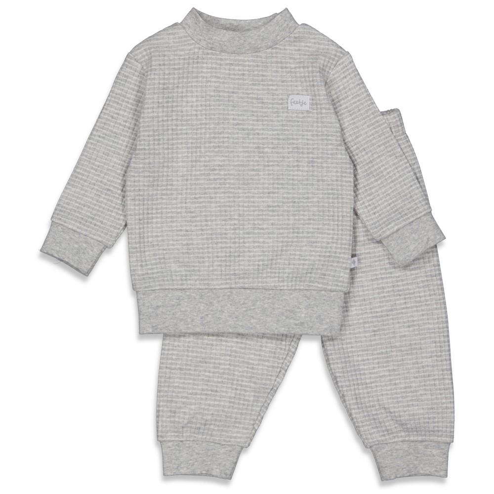 Feetje pyjama Grey Melange