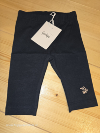 Feetje legging Navy met bloem
