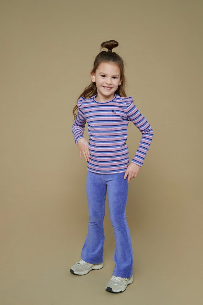 Jubel Flared Broek velours rib Wild Soul 92200475