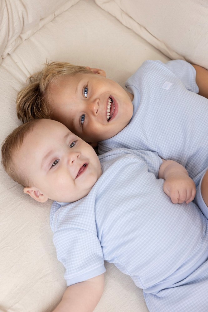 Feetje pyjama shortama babyblue