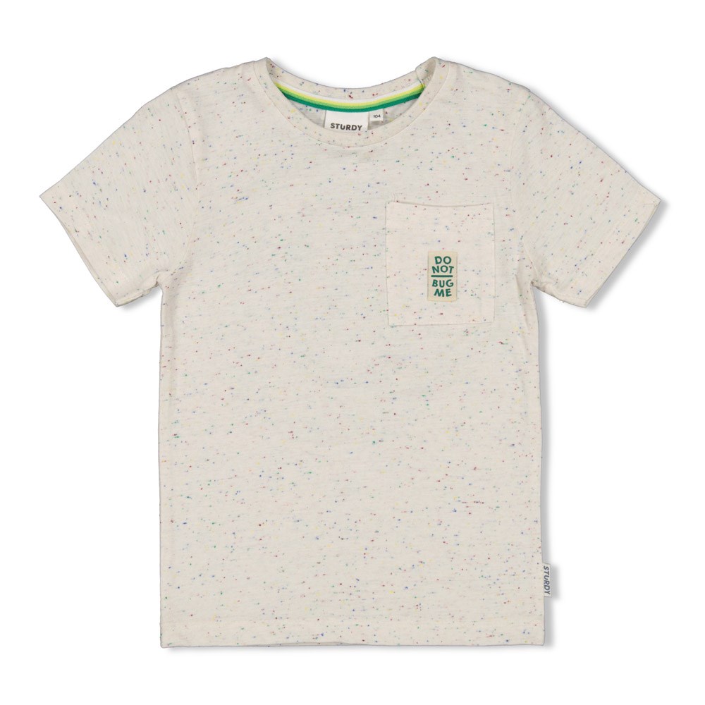 Sturdy T-SHIRT offwhite melange