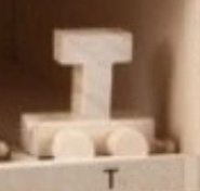 Houten letter T