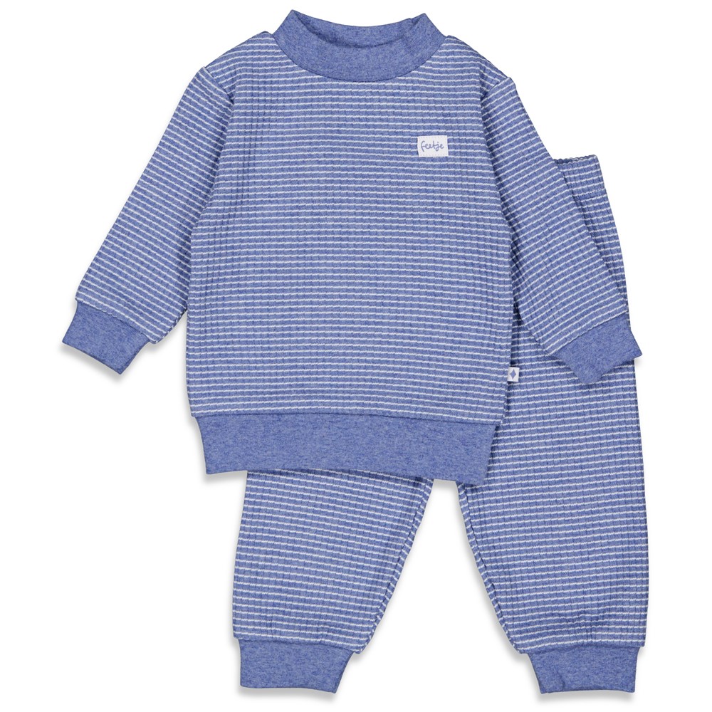 Feetje pyjama Blue Melange