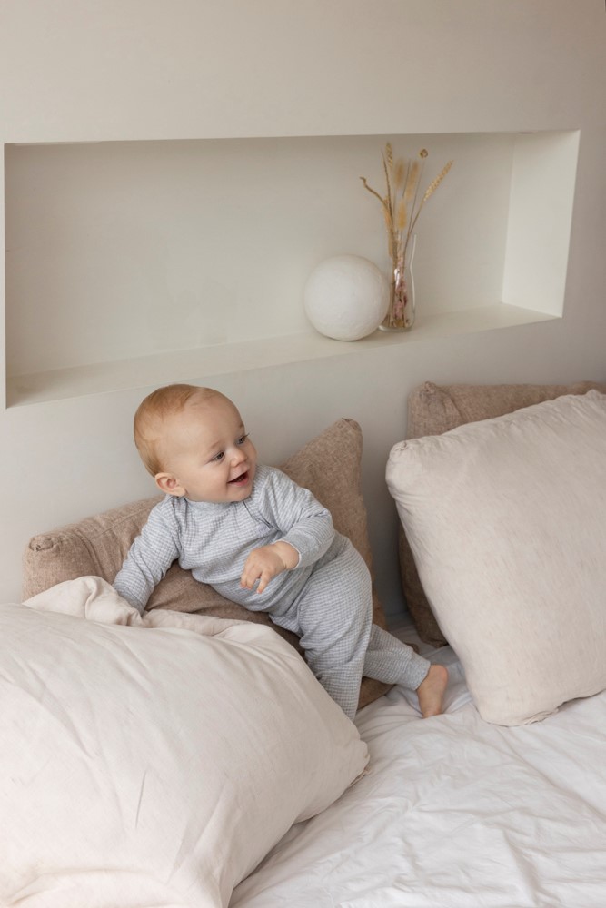 Feetje pyjama Grey Melange