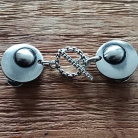 T- Bar  Gevlochten ring