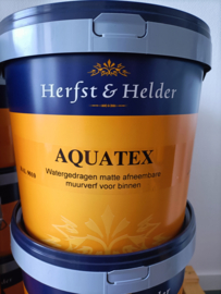 Herfst en Helder Aquatex muurverf 10 liter Ral 9010