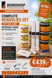 Intervos complete renovlies set 150m2