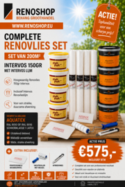 Intervos complete renovlies set 200m2