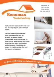 Renovlies Pro behang Glad 150 grams 250m2 + 50kg lijm