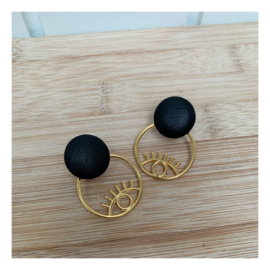 Ear Stud Cuoio