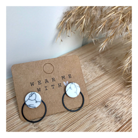 Earrings Giro Marmo