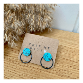 Earrings Giro Marmo