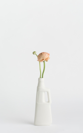 # 9 porcelain vase white