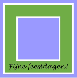 Kerstkaars paars