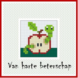 Appel met worm