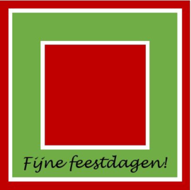 Kerstkaars rood