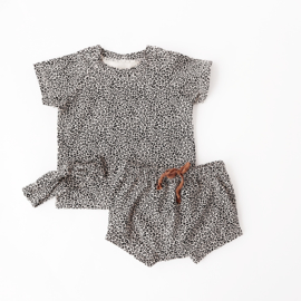 Bummie korte broek Leopard Sand